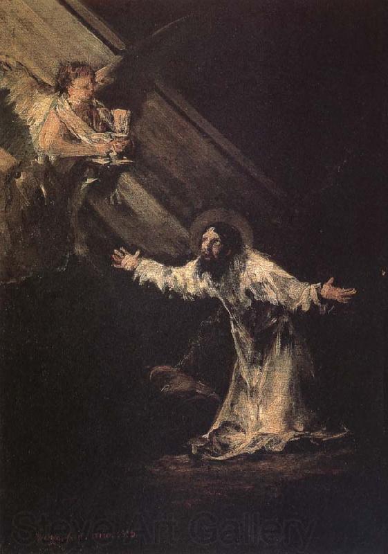 Francisco de Goya Agony in the Garden Spain oil painting art